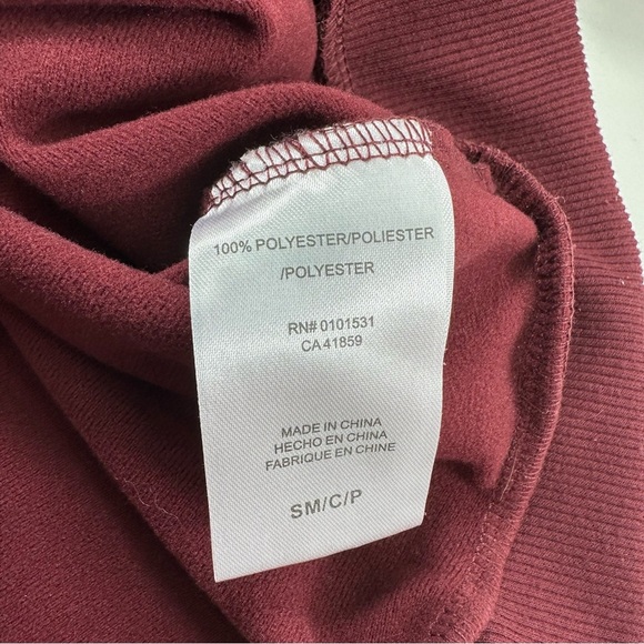 Coca Cola Women's Maroon Jacket S/M - Picture 8 of 8